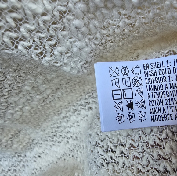 Forever 21 White Floral Textured Cardigan - Picture 8 of 8